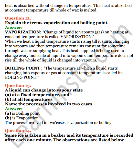 Selina Concise Physics Class 8 ICSE Solutions Chapter 1 Matter 11