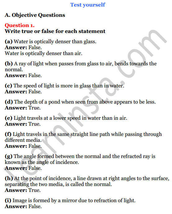 Selina Concise Physics Class 8 ICSE Solutions Chapter 5 Light Energy 1