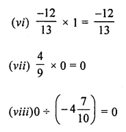 ML Aggarwal Class 8 Solutions for ICSE Maths Chapter 1 Rational Numbers Check Your Progress 4
