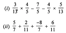 ML Aggarwal Class 8 Solutions for ICSE Maths Chapter 1 Rational Numbers Check Your Progress 9