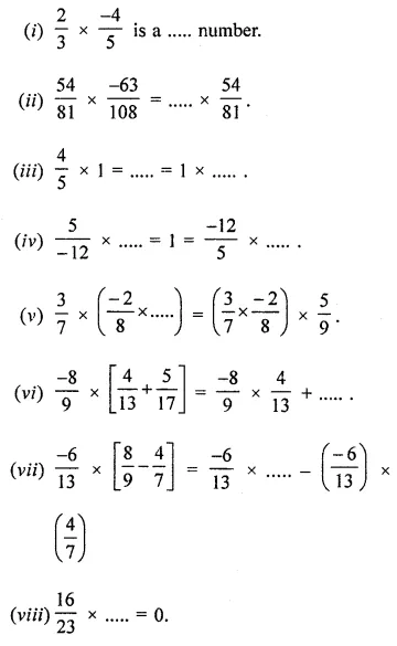 ML Aggarwal Class 8 Solutions for ICSE Maths Chapter 1 Rational Numbers Ex 1.3 16