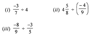 ML Aggarwal Class 8 Solutions for ICSE Maths Chapter 1 Rational Numbers Ex 1.4 1