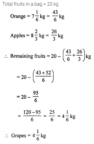 ML Aggarwal Class 8 Solutions for ICSE Maths Chapter 1 Rational Numbers Ex 1.6 1