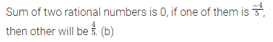ML Aggarwal Class 8 Solutions for ICSE Maths Chapter 1 Rational Numbers Objective Type Questions 14