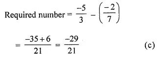 ML Aggarwal Class 8 Solutions for ICSE Maths Chapter 1 Rational Numbers Objective Type Questions 18