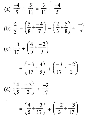 ML Aggarwal Class 8 Solutions for ICSE Maths Chapter 1 Rational Numbers Objective Type Questions 20