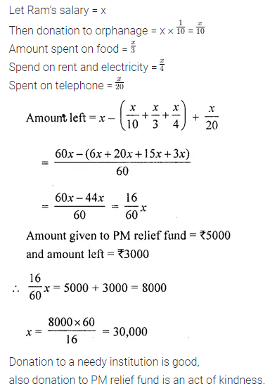 ML Aggarwal Class 8 Solutions for ICSE Maths Chapter 1 Rational Numbers Objective Type Questions 22