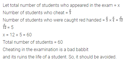 ML Aggarwal Class 8 Solutions for ICSE Maths Chapter 1 Rational Numbers Objective Type Questions 23