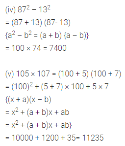 ML Aggarwal Class 8 Solutions for ICSE Maths Chapter 10 Algebraic Expressions and Identities Check Your Progress 13