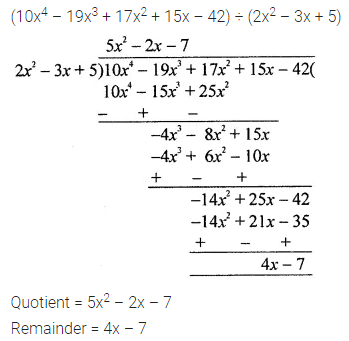 ML Aggarwal Class 8 Solutions for ICSE Maths Chapter 10 Algebraic Expressions and Identities Check Your Progress 9