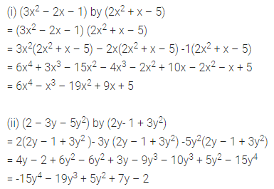 ML Aggarwal Class 8 Solutions for ICSE Maths Chapter 10 Algebraic Expressions and Identities Ex 10.3 5