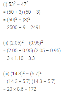 ML Aggarwal Class 8 Solutions for ICSE Maths Chapter 10 Algebraic Expressions and Identities Ex 10.5 12