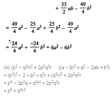 ML Aggarwal Class 8 Solutions for ICSE Maths Chapter 10 Algebraic Expressions and Identities Ex 10.5 14