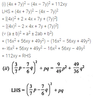 ML Aggarwal Class 8 Solutions for ICSE Maths Chapter 10 Algebraic Expressions and Identities Ex 10.5 15