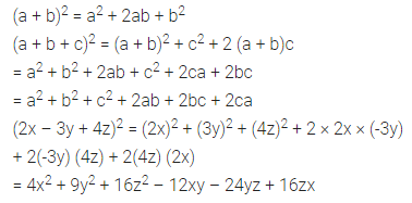 ML Aggarwal Class 8 Solutions for ICSE Maths Chapter 10 Algebraic Expressions and Identities Objective Type Questions 21