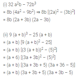 ML Aggarwal Class 8 Solutions for ICSE Maths Chapter 11 Factorisation Ex 11.3 11