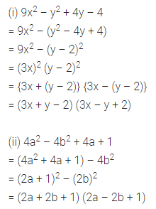 ML Aggarwal Class 8 Solutions for ICSE Maths Chapter 11 Factorisation Ex 11.3 13