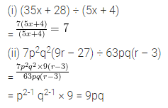 ML Aggarwal Class 8 Solutions for ICSE Maths Chapter 11 Factorisation Ex 11.5 1