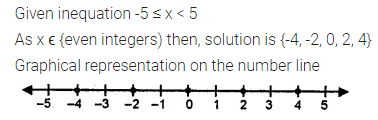 ML Aggarwal Class 8 Solutions for ICSE Maths Chapter 12 Linear Equations and Inequalities in one Variable Check Your Progress 17