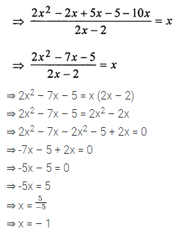 ML Aggarwal Class 8 Solutions for ICSE Maths Chapter 12 Linear Equations and Inequalities in one Variable Check Your Progress 5