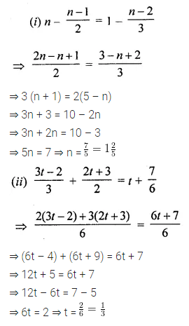 ML Aggarwal Class 8 Solutions for ICSE Maths Chapter 12 Linear Equations and Inequalities in one Variable Ex 12.1 11