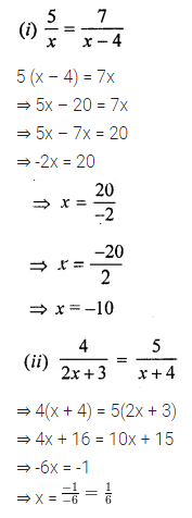 ML Aggarwal Class 8 Solutions for ICSE Maths Chapter 12 Linear Equations and Inequalities in one Variable Ex 12.1 16
