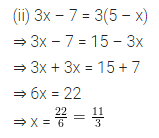ML Aggarwal Class 8 Solutions for ICSE Maths Chapter 12 Linear Equations and Inequalities in one Variable Ex 12.1 2