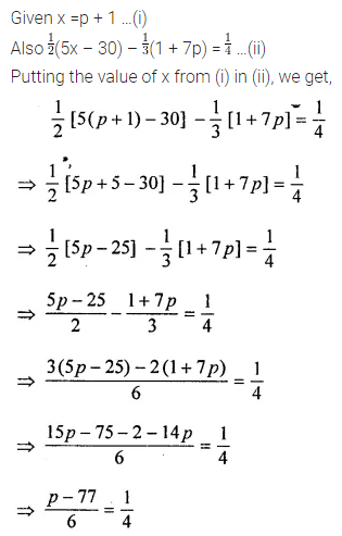 ML Aggarwal Class 8 Solutions for ICSE Maths Chapter 12 Linear Equations and Inequalities in one Variable Ex 12.1 22