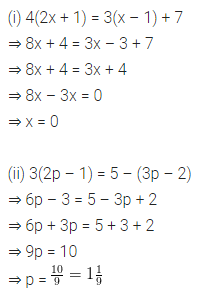 ML Aggarwal Class 8 Solutions for ICSE Maths Chapter 12 Linear Equations and Inequalities in one Variable Ex 12.1 3