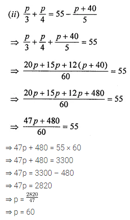 ML Aggarwal Class 8 Solutions for ICSE Maths Chapter 12 Linear Equations and Inequalities in one Variable Ex 12.1 9