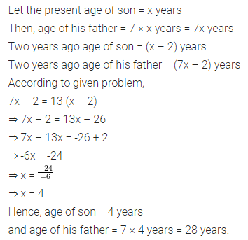 ML Aggarwal Class 8 Solutions for ICSE Maths Chapter 12 Linear Equations and Inequalities in one Variable Ex 12.2 14