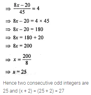 ML Aggarwal Class 8 Solutions for ICSE Maths Chapter 12 Linear Equations and Inequalities in one Variable Ex 12.2 7