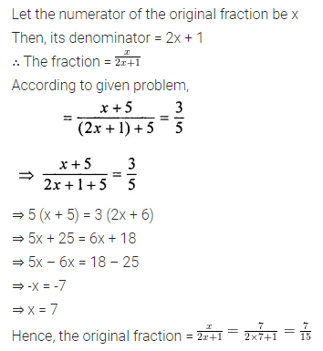 ML Aggarwal Class 8 Solutions for ICSE Maths Chapter 12 Linear Equations and Inequalities in one Variable Ex 12.2 8