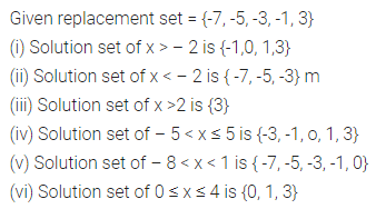 ML Aggarwal Class 8 Solutions for ICSE Maths Chapter 12 Linear Equations and Inequalities in one Variable Ex 12.3 1