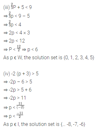 ML Aggarwal Class 8 Solutions for ICSE Maths Chapter 12 Linear Equations and Inequalities in one Variable Ex 12.3 10
