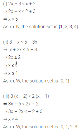 ML Aggarwal Class 8 Solutions for ICSE Maths Chapter 12 Linear Equations and Inequalities in one Variable Ex 12.3 11
