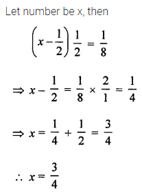 ML Aggarwal Class 8 Solutions for ICSE Maths Chapter 12 Linear Equations and Inequalities in one Variable Objective Type Questions 11