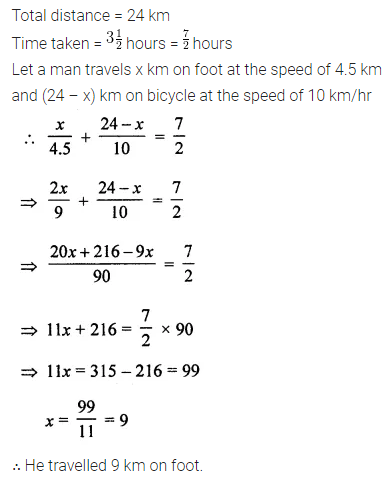 ML Aggarwal Class 8 Solutions for ICSE Maths Chapter 12 Linear Equations and Inequalities in one Variable Objective Type Questions 23