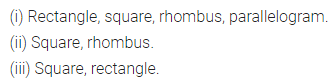 ML Aggarwal Class 8 Solutions for ICSE Maths Chapter 13 Understanding Quadrilaterals Ex 13.3 3