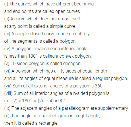 ML Aggarwal Class 8 Solutions for ICSE Maths Chapter 13 Understanding Quadrilaterals Objective Type Questions 1