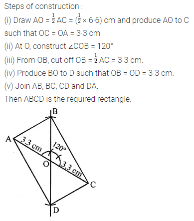 ML Aggarwal Class 8 Solutions for ICSE Maths Chapter 14 Constructions of Quadrilaterals Ex 14.2 8