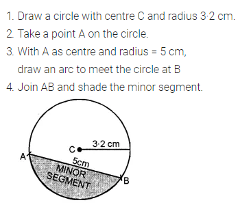 ML Aggarwal Class 8 Solutions for ICSE Maths Chapter 15 Circle 2