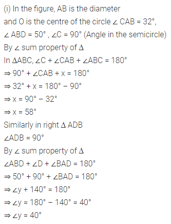 ML Aggarwal Class 8 Solutions for ICSE Maths Chapter 15 Circle 7