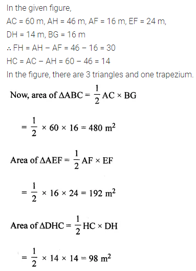 ML Aggarwal Class 8 Solutions for ICSE Maths Chapter 18 Mensuration Check Your Progress 11