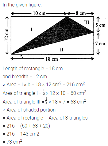 ML Aggarwal Class 8 Solutions for ICSE Maths Chapter 18 Mensuration Ex 18.1 18