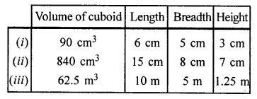 ML Aggarwal Class 8 Solutions for ICSE Maths Chapter 18 Mensuration Ex 18.3 3