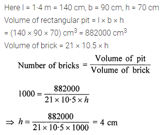 ML Aggarwal Class 8 Solutions for ICSE Maths Chapter 18 Mensuration Ex 18.3 6