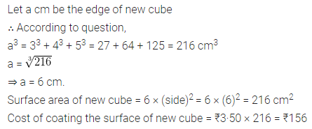 ML Aggarwal Class 8 Solutions for ICSE Maths Chapter 18 Mensuration Ex 18.4 12