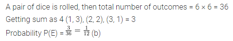 ML Aggarwal Class 8 Solutions for ICSE Maths Chapter 19 Data Handling Objective Type Questions 16