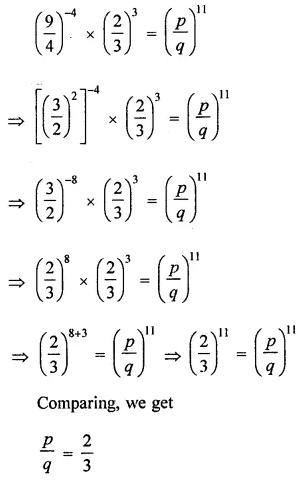 ML Aggarwal Class 8 Solutions for ICSE Maths Chapter 2 Exponents and Powers Check Your Progress 19